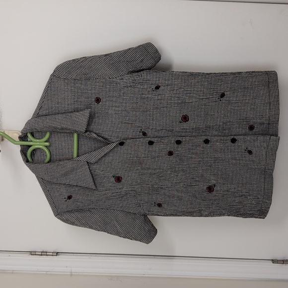 LINDOR GINGHAM BUTTON DOWN SHIRT SIZE 10 - Picture 2 of 6